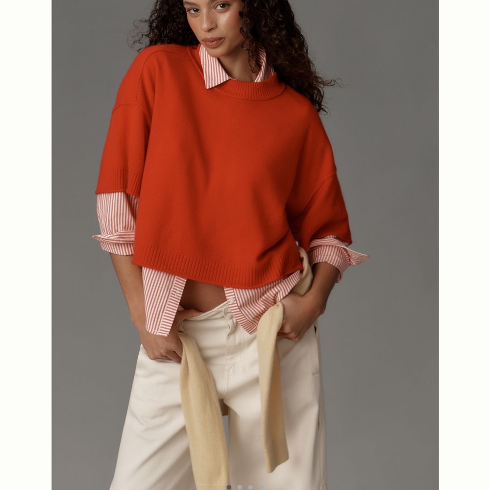 Anthropologie Goldie Cashmere  Sweater M NWT